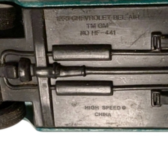 1955 MATCHBOX Car Chevrolet Bel-Air Vintage Collectable Chevy 2-Tone - Picture 6 of 7